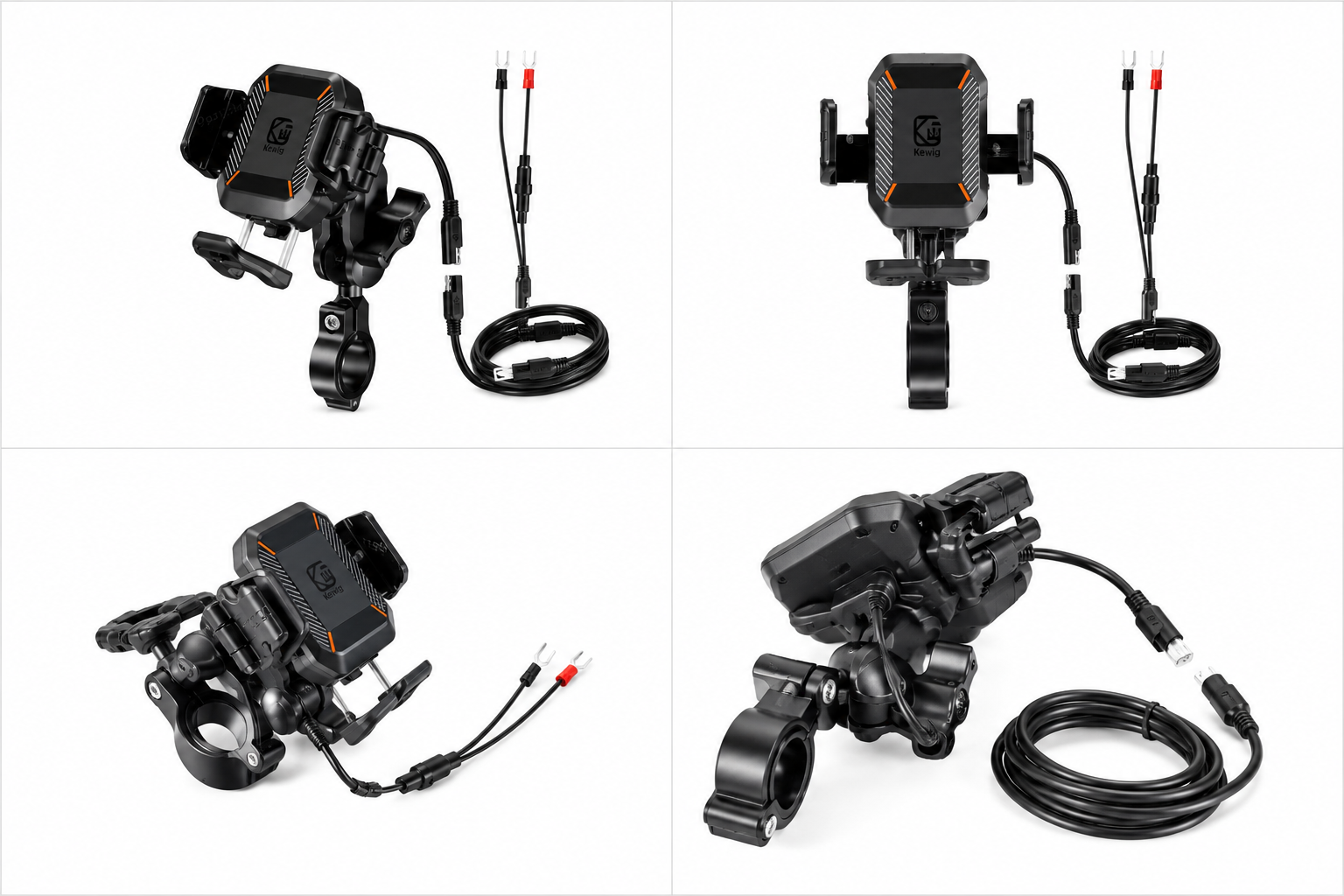 DB Adventure Mount PRO – Soporte Antivibración con Carga USB-C e Inalámbrica